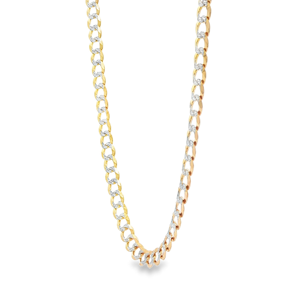 14 KARAT CUBAN MIAMI CHAIN DC PAVE