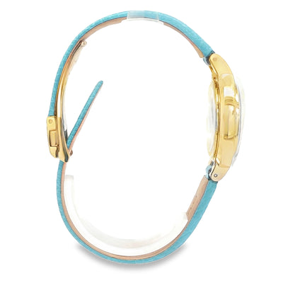 BABY BLUE MARBLE FACE BULOVA