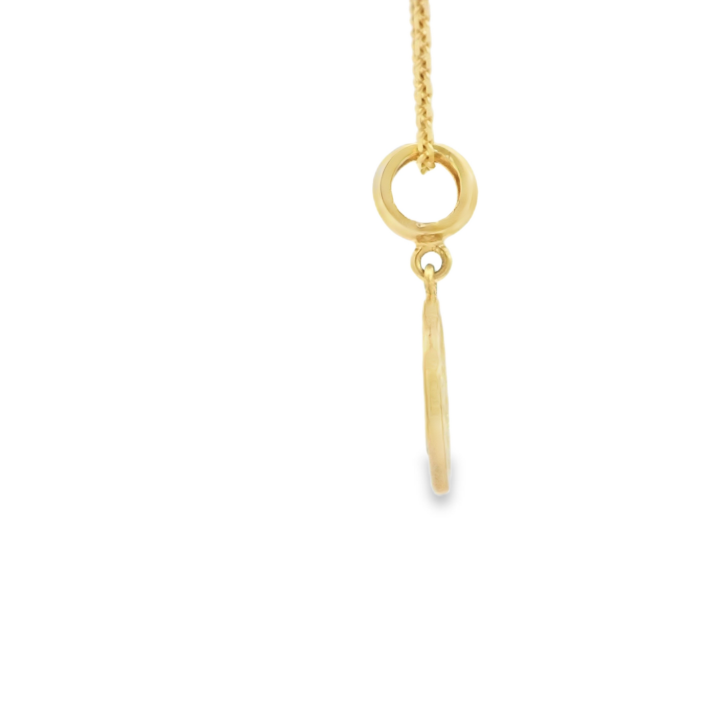 14K PENDANT  1.7G SAINT BENEDITO SMALL ROUND