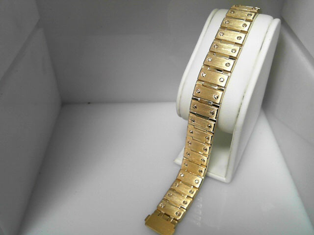 BRACELET 14KB 65.3G  8.5'' 14MM CARTIER STYLE