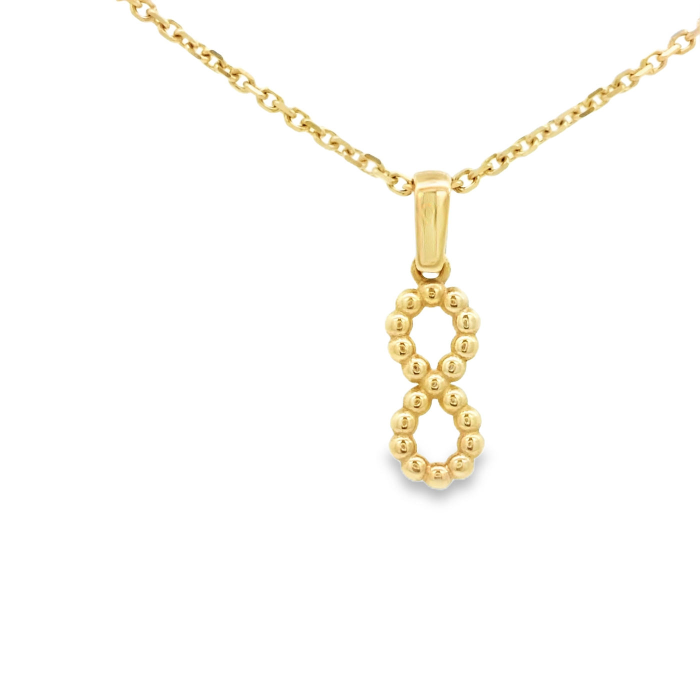 PENDANT 14KP INFNITI BEAD STYLE