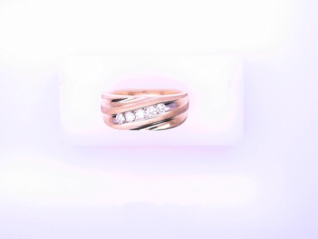 14 KARAT RING SIZE 8.75 WEIGHT: 6.7G : NATURAL DIA