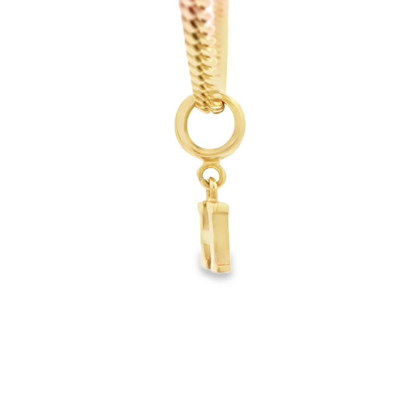 PENDANT 14K H Letter BailRing