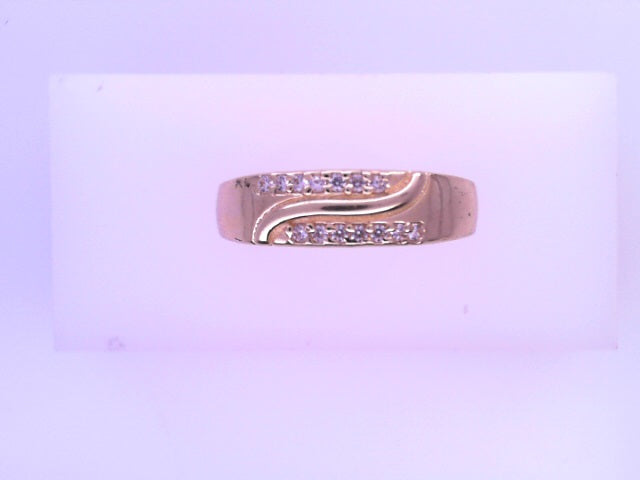 14 KARAT DIAMOND CUT CHARM WEIGHT: 0.9G : DC 2 TON