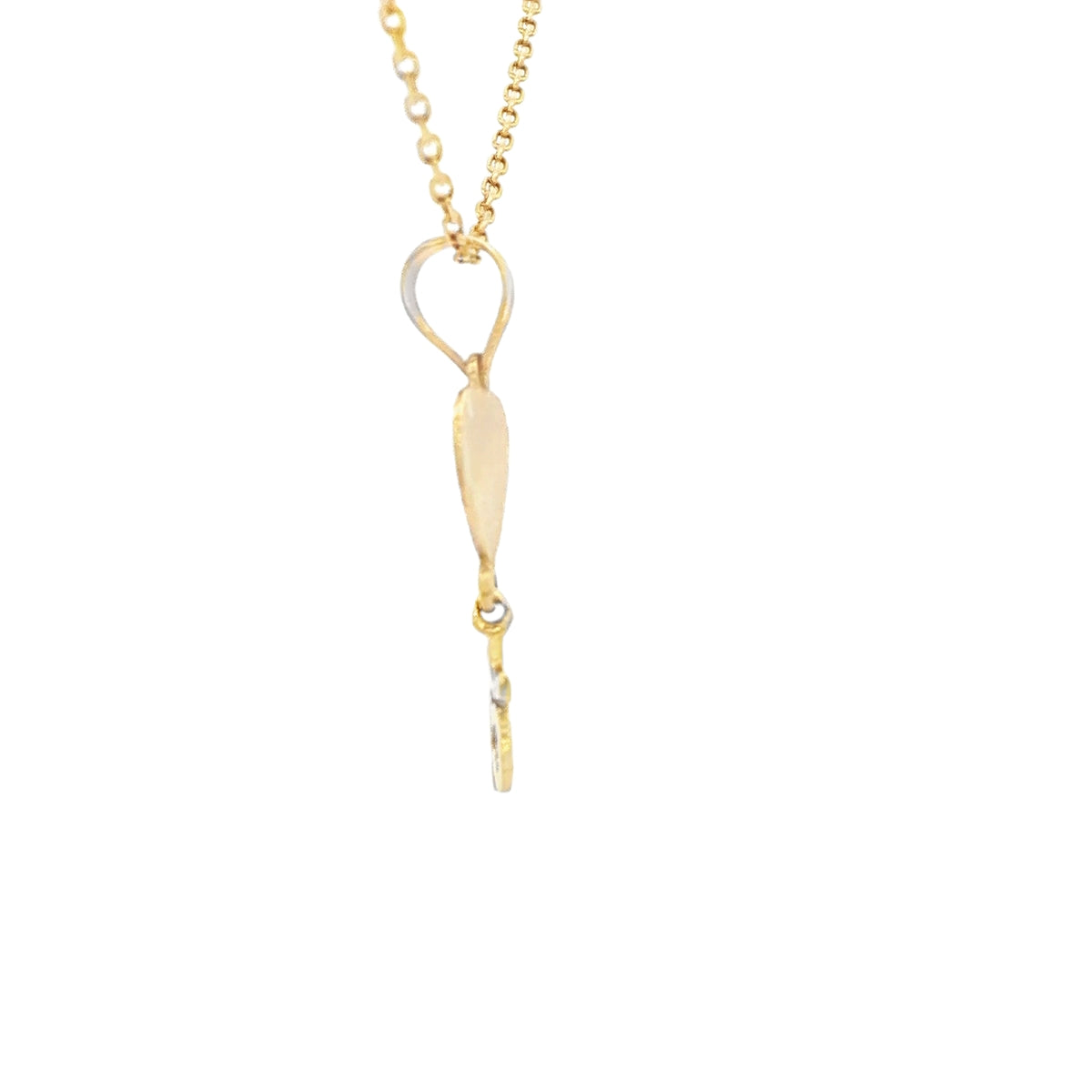 14K PENDANT PENDANT HEART 15
