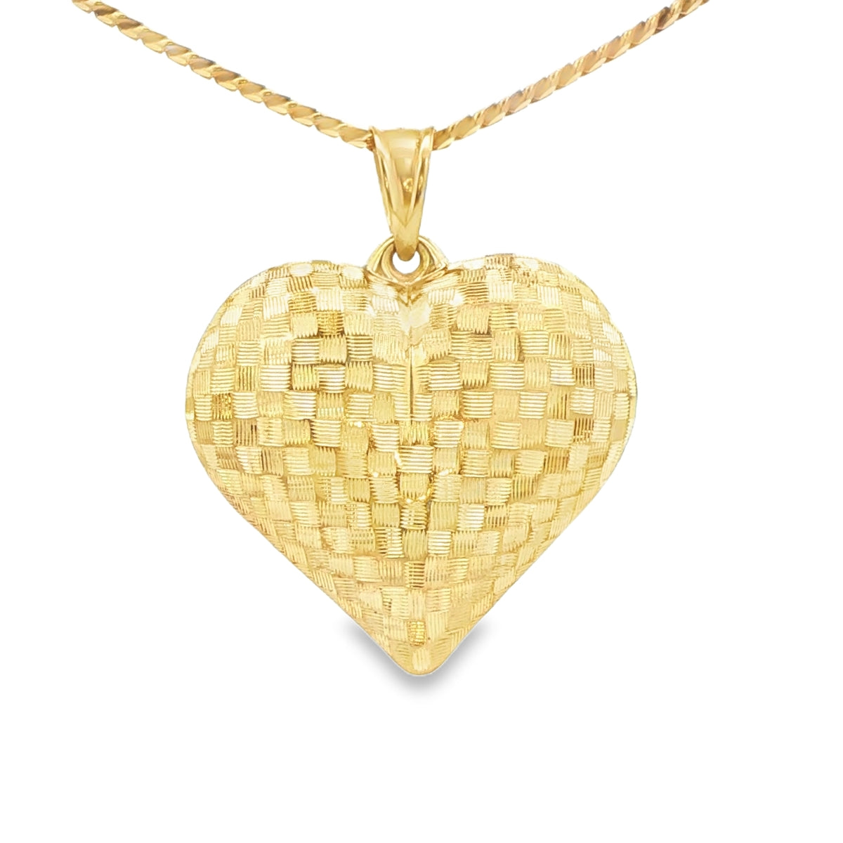 14KP 3.4 PUFF HEART HEART BASKET WEAVE