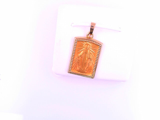 PENDANT 14K 1.3G MILAGROSA RECTANGLE MARY SATIN FI