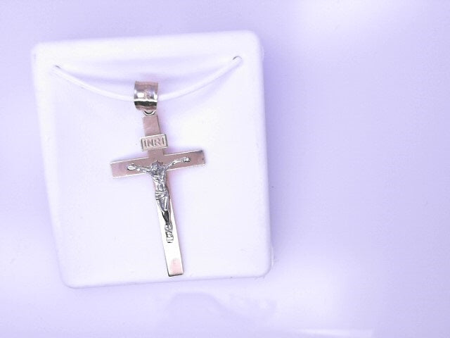 14KP 2.7G JESUS CROSS 2TONE JESUS CROSS