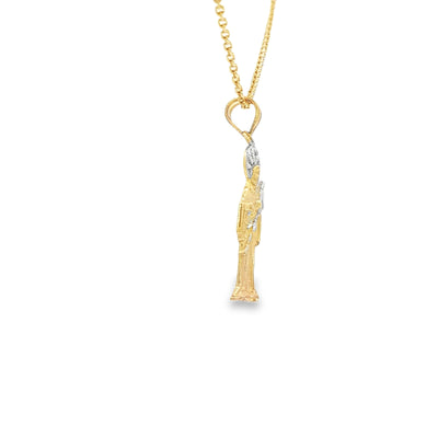 PENDANT 14K SANTA MUERTE