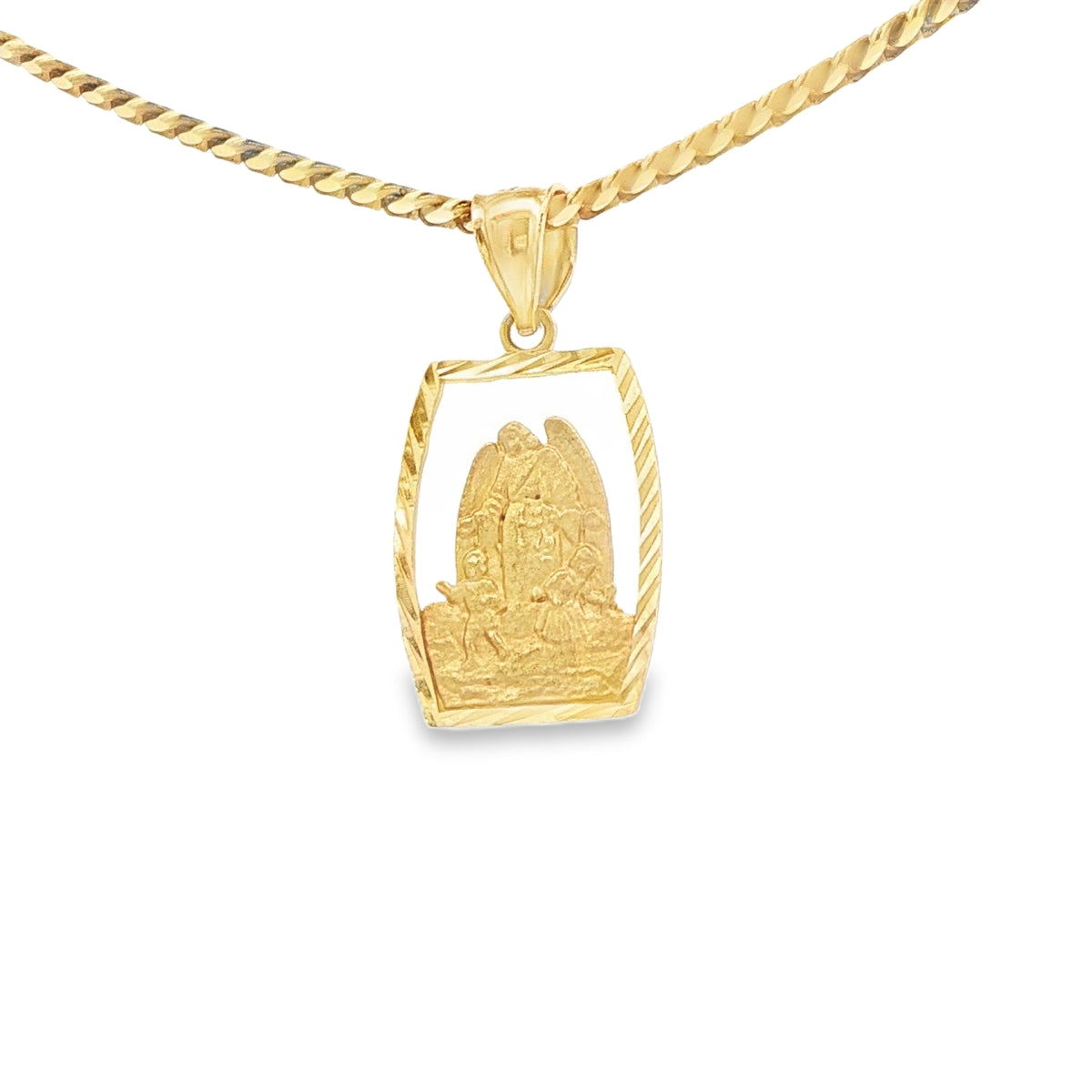 PENDANT 14K 1.9G Angel protector