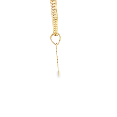 PENDANT 14KP PENDANT I LOVE TENNIS