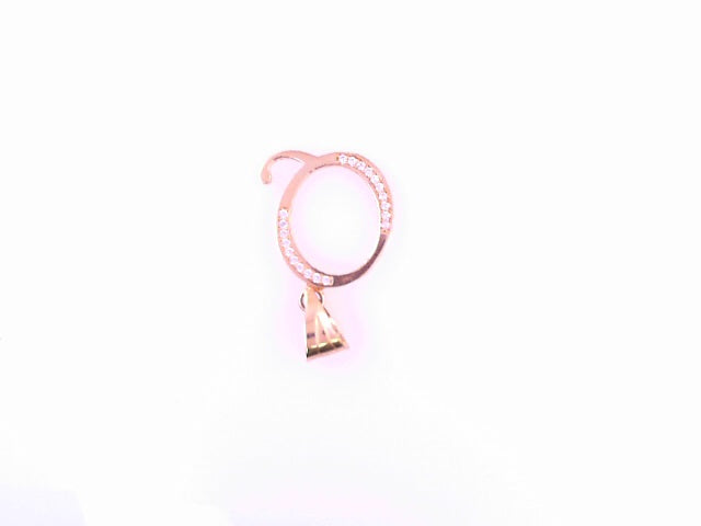 PENDANT 14K 1.4G CZ LETTER Q