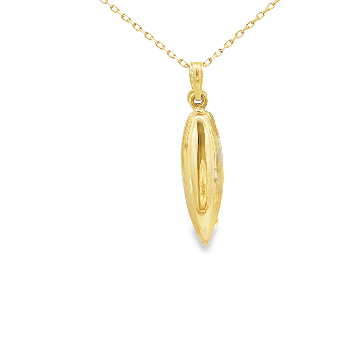 PENDANT 14K Canoe 2.5g Paddles