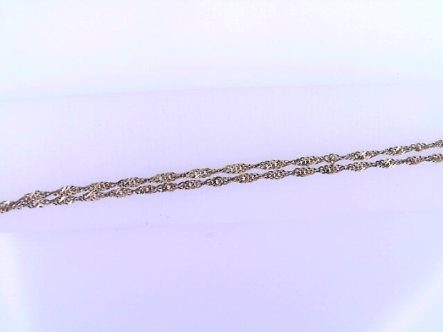 CHAIN 14KC 2.5G ROPE 18'' OPEN ROPE