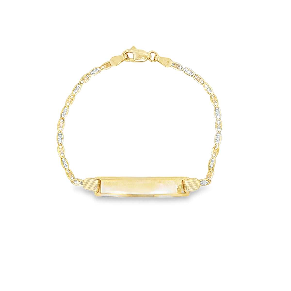 14 KARAT BRACELET LENGTH 6 WEIGHT: 2.8G : ID 2MM S