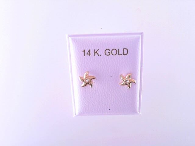 14 KARAT STUD EARRINGS WEIGHT: 0.2G
OWL