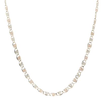 14 KARAT CHAIN STARBURST TRI COLOR