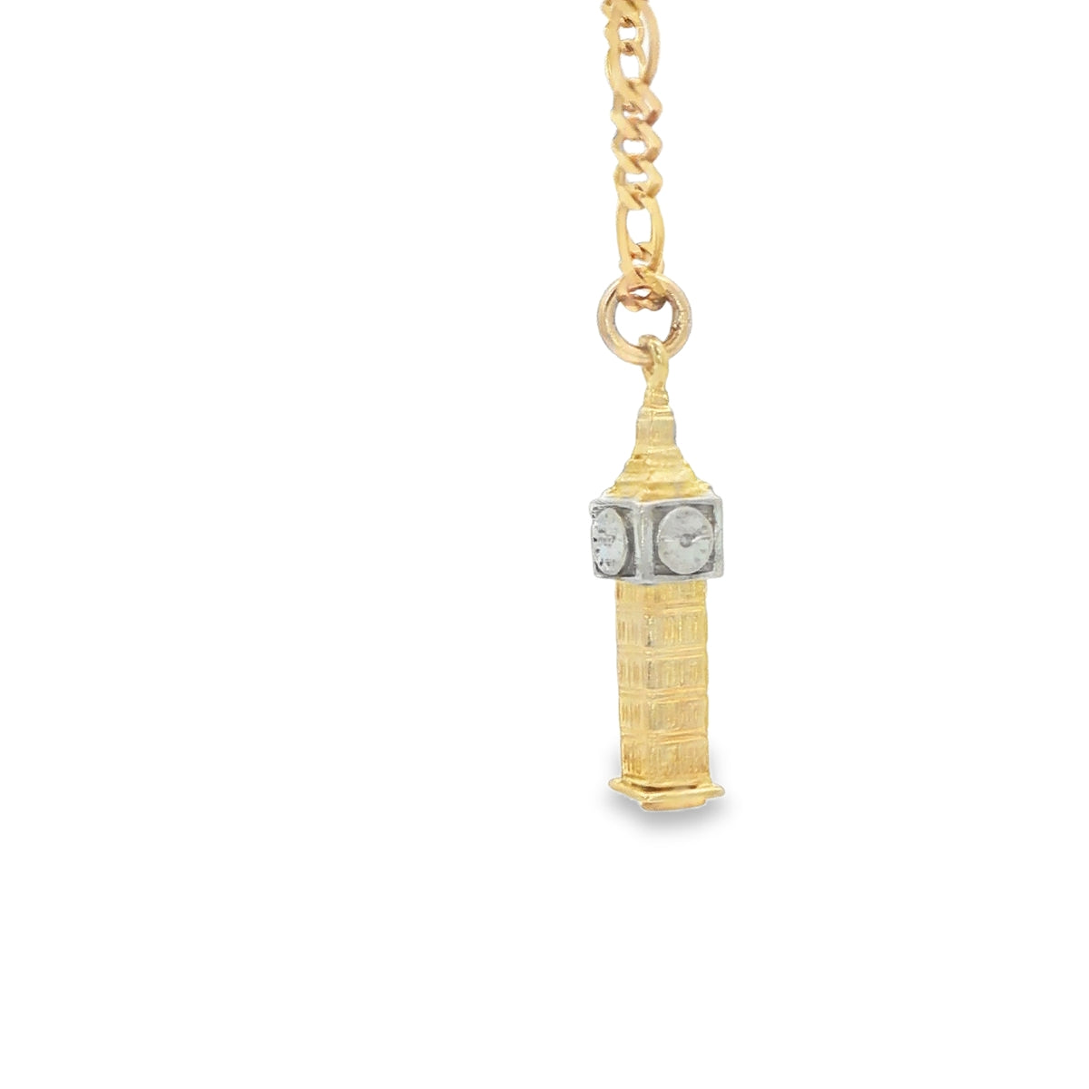 PENDANT 14KP PEN LONDON 2TONE