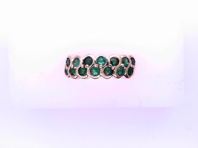 18 KARAT FASHION RING SIZE 6 WEIGHT: 7.3G : 6MM NA