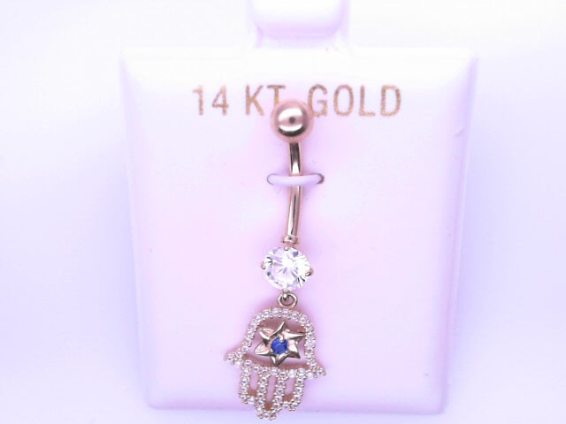 14 KARAT STUD EARRINGS WEIGHT: 0.8G : 5MM CZ CLEAR