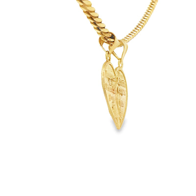 PENDANT 14K 2.3G BREAK AWAY JESUS GUADLUPE SATIN F