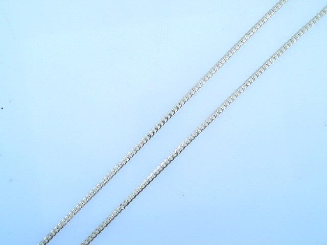 14 KARAT CUBAN ITALIAN CURB CHAIN LENGTH: 20 WEIGH
