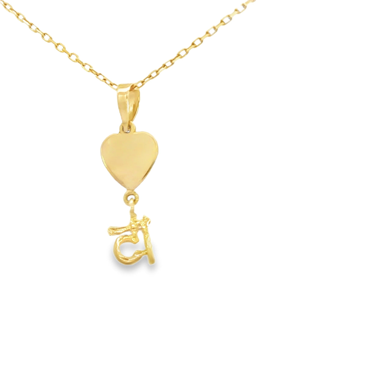 14K PENDANT PENDANT HEART 15