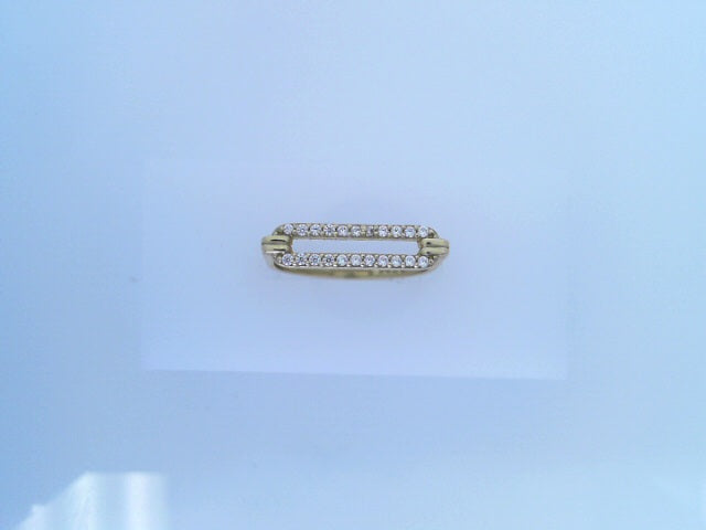 14 KARAT RING SIZE 7.25 WEIGHT: 2.0G
CZ BAR NEGAT