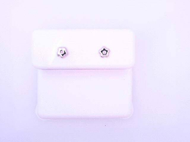 18 KARAT STUD EARRINGS WEIGHT: 0.5G : NATRUAL DIAM