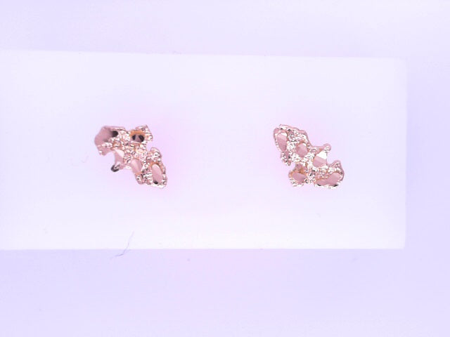 14 KARAT HUGGIE EARRINGS WEIGHT: 0.9G SIZE/ OTHER: