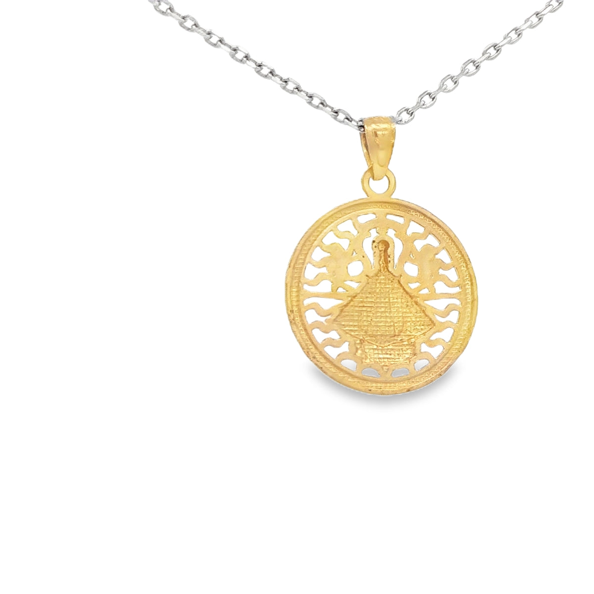 PENDANT 14K Y/W CaridadCrobre
