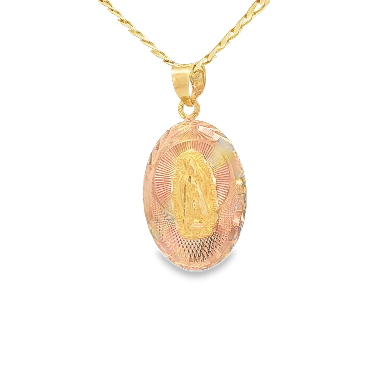 PENDANT 14K 2.6G JESUS GUADALUPE DC 2DOUBLE SIDE O