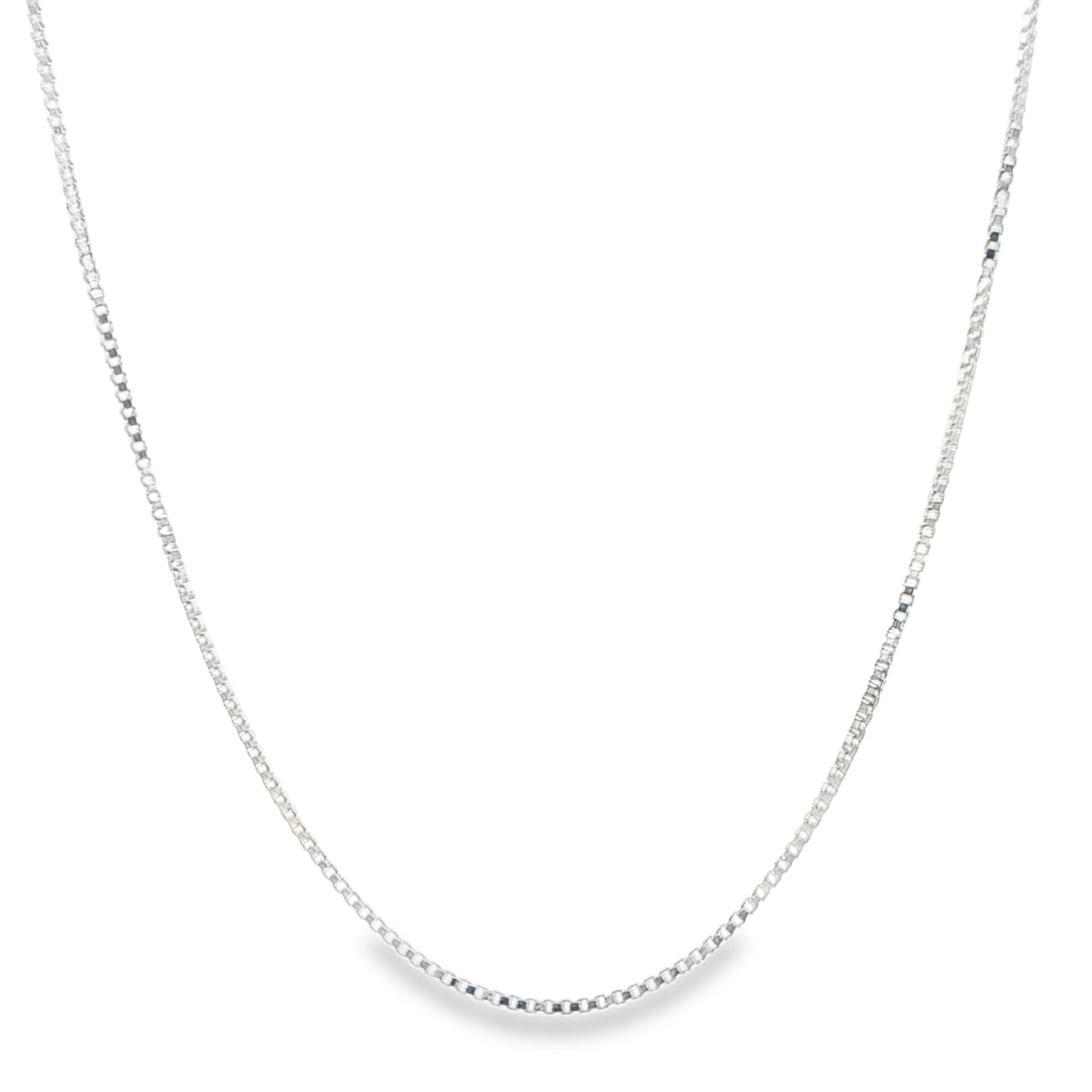 STERLING SILVER BOX CHAIN