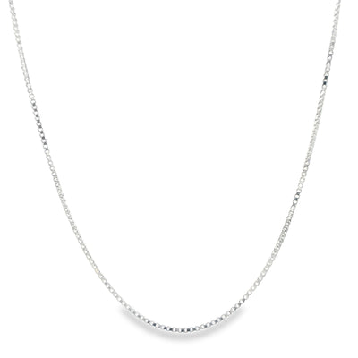 STERLING SILVER BOX CHAIN