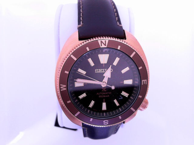 SEIKO AUTOMATIC BROWN SRPG18 PROSPEX LEATHER