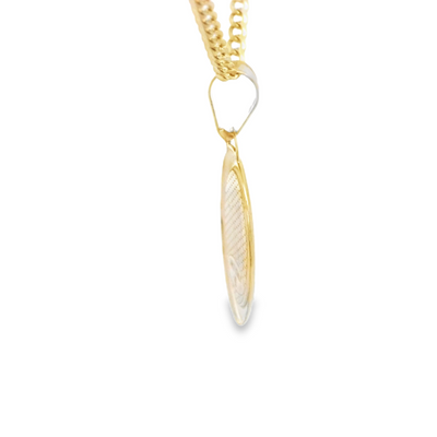 14KP PENDANT COMMUNION CHILD COLOR
