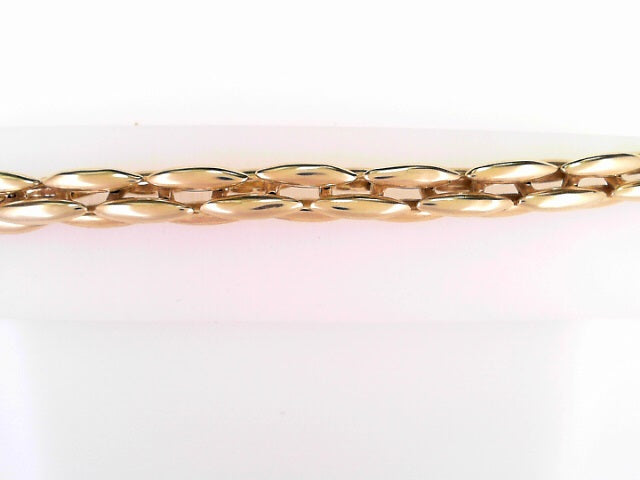 BRACELET 14KB 13.9G  7.5'' 8MM ITALIAN FANCY