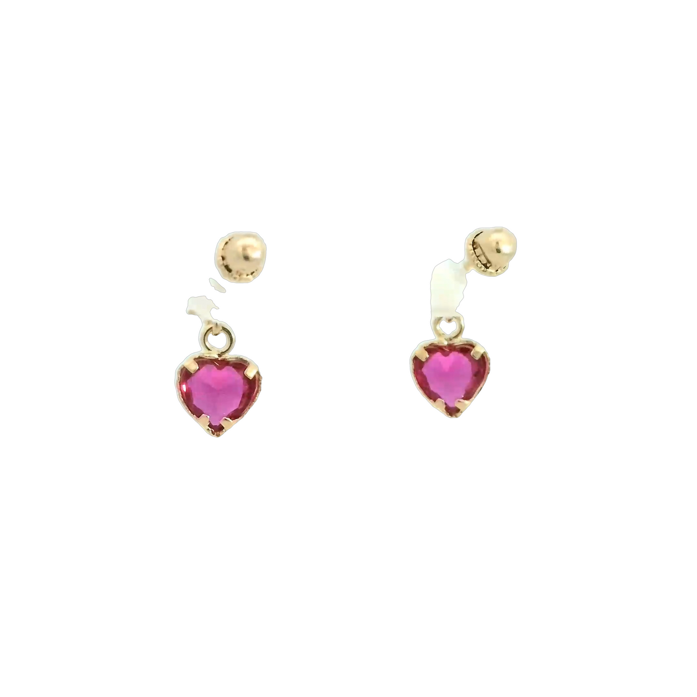 14KE 0.6G
HEART CZ
RED DANGLE