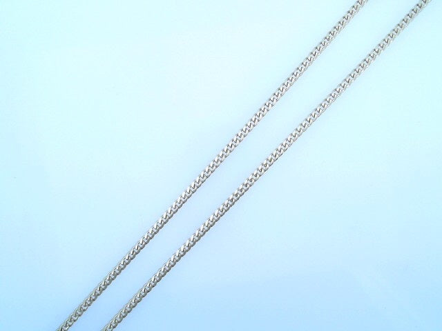 14 KARAT CUBAN ITALIAN CURB CHAIN LENGTH: 20 WEIGH