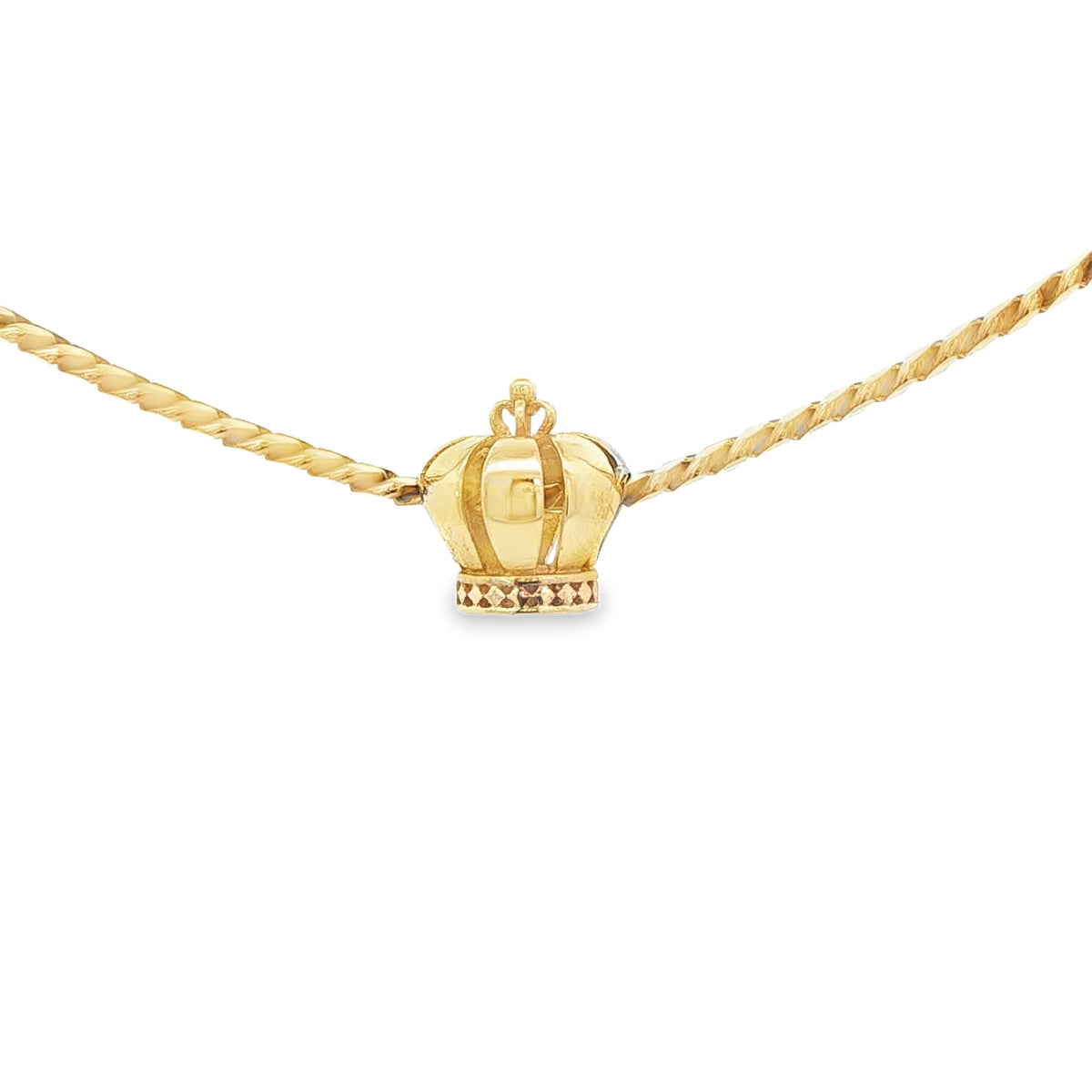 PENDANT 14K Crown 3D