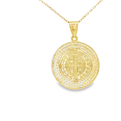 14 KARAT CHARM WEIGHT: 2.5 : GUADALUPE ROUND DC ST