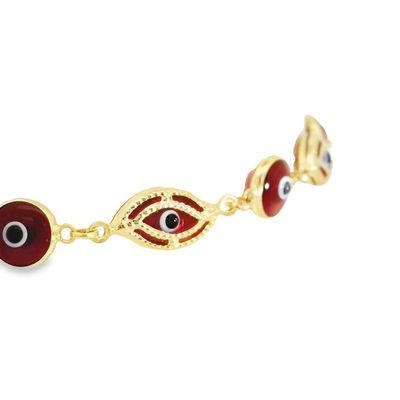 14KB 5.7G EVIL EYE 7'' RED ROUND AND EYE