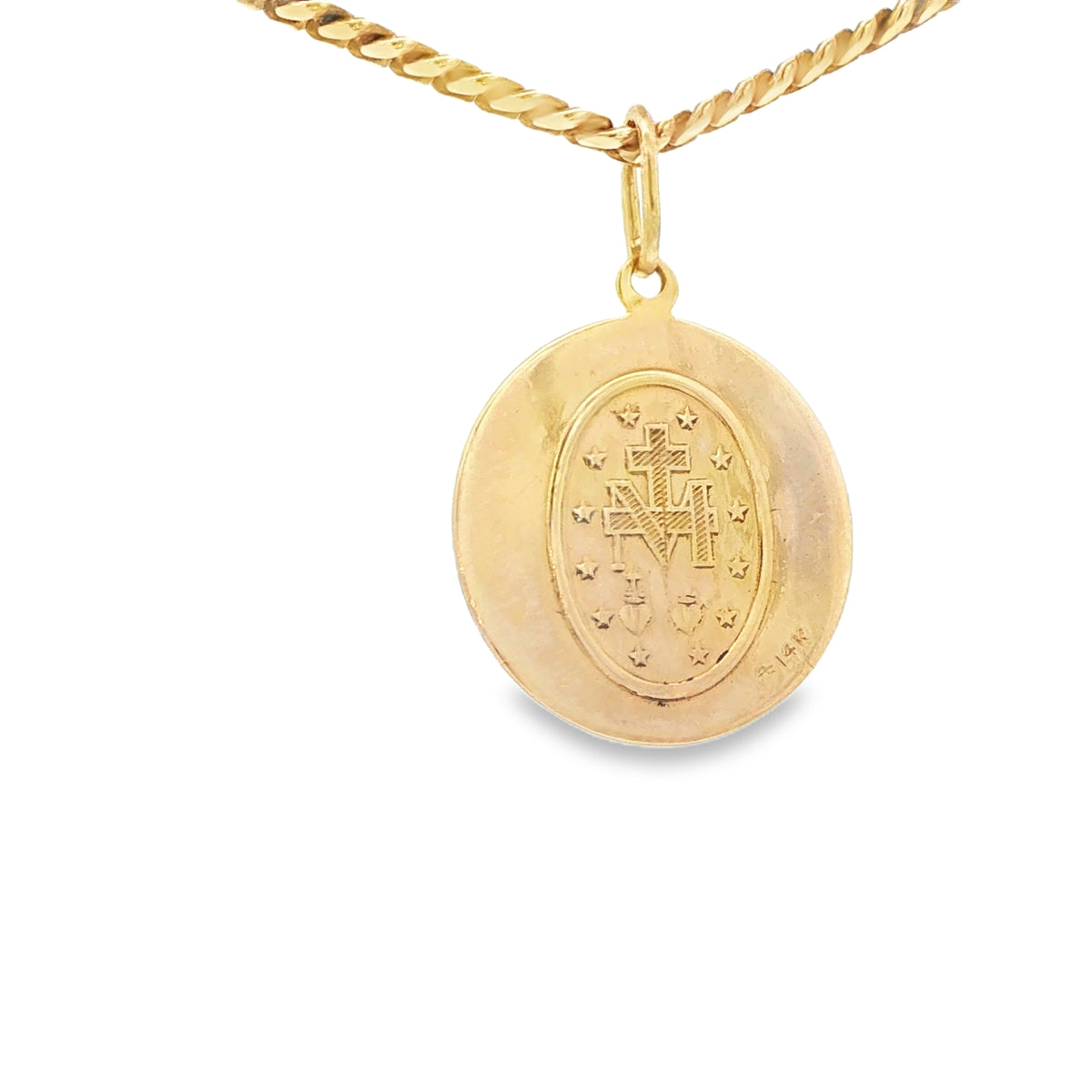 PENDANT 14K 3.0G MILAGROSA MIRACULOUS MARY
