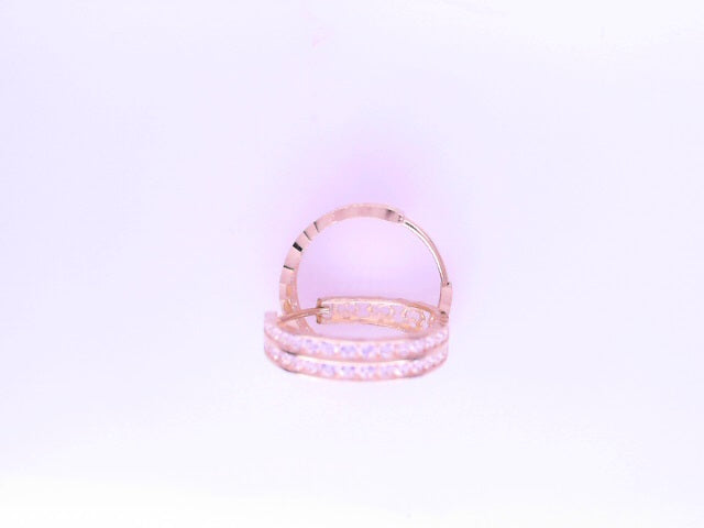 14 KARAT HUGGIE EARRINGS WEIGHT: 2.4G SIZE/ OTHER: