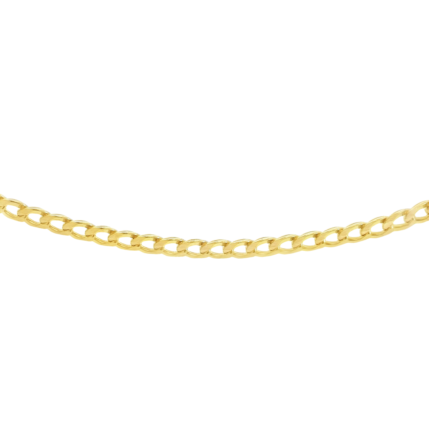 14K Cuban Italian Curb Chain