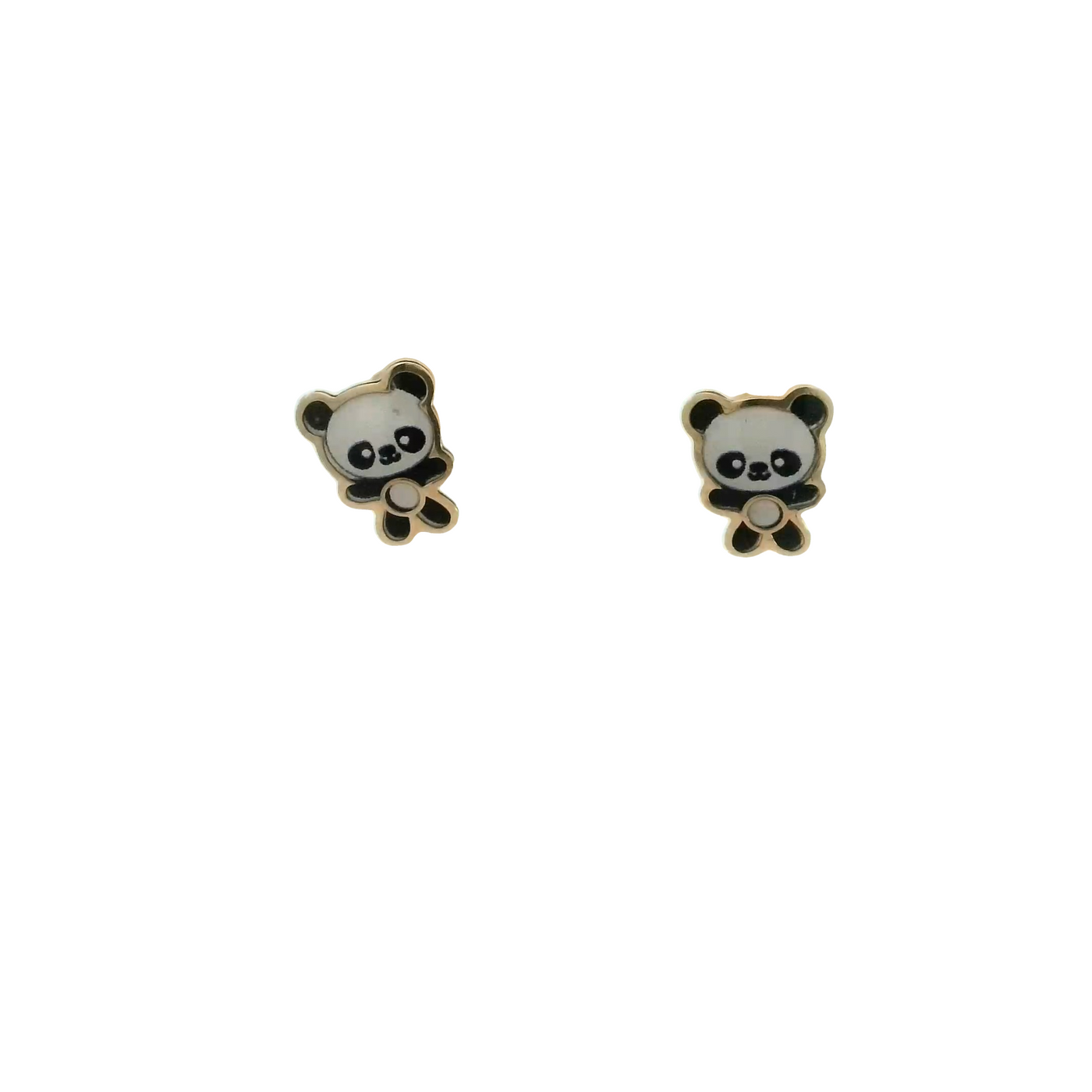 14KE 0.4G PANDA
 BEAR ENAMEL