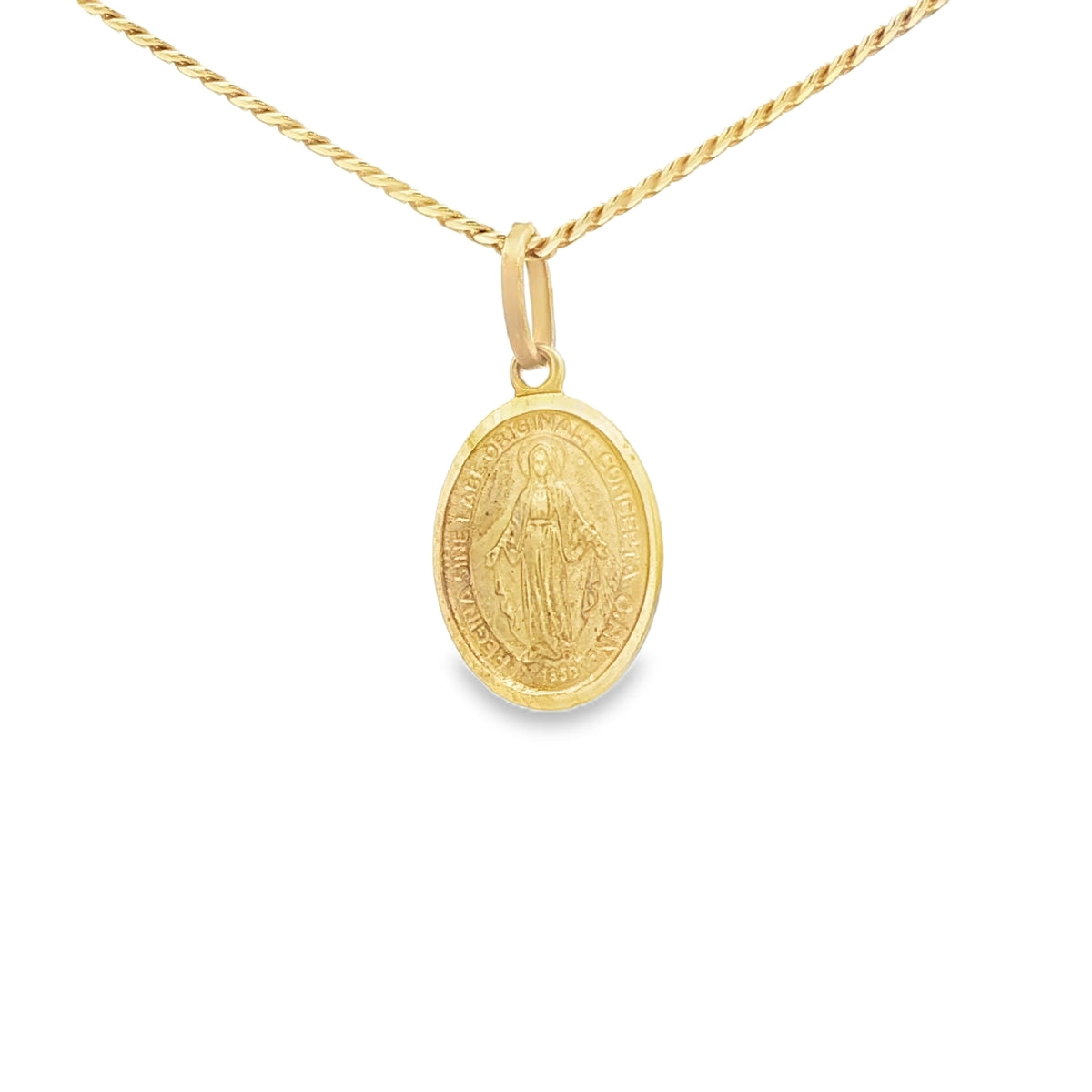 PENDANT 14K Milagrosa Medal