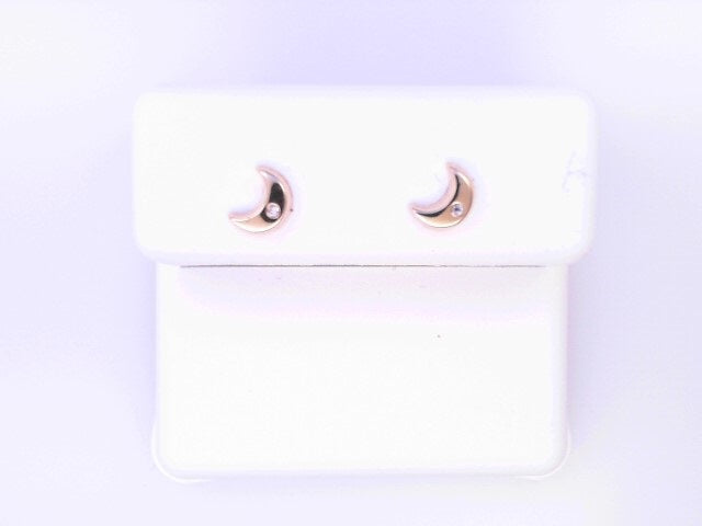 18 KARAT STUD EARRINGS WEIGHT: 0.5G : NATRUAL DIAM