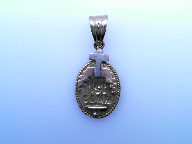 10K  PENDENT  2.8G  FIRST COMMUNION MEDAL