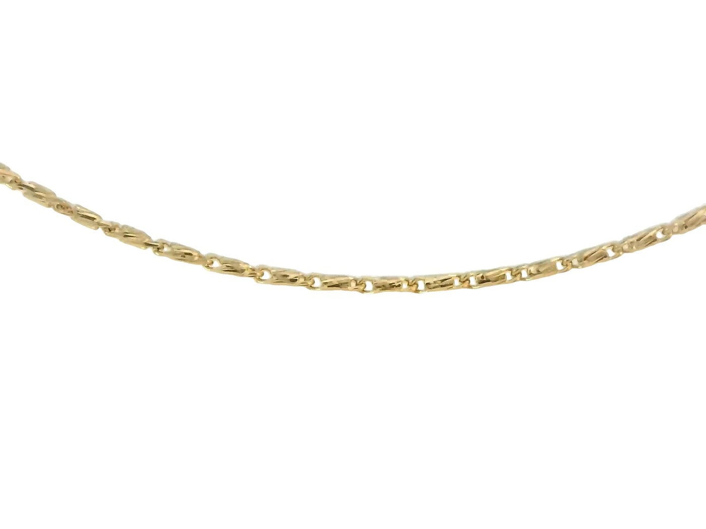 14K CABLE CHAIN TUBE 20"